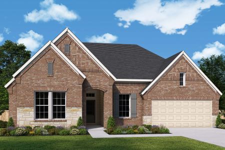 New construction Single-Family house 21622 Oakwood Drive, Waller, TX 77484 The Ridgegate- photo 0