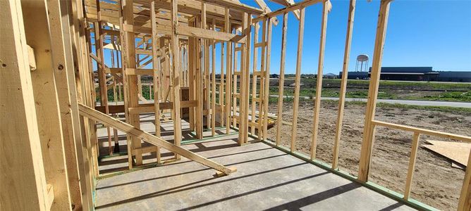 New construction Single-Family house 104 Pinyon Pine Pass, Hutto, TX 78634 Livingston Homeplan- photo 22 22