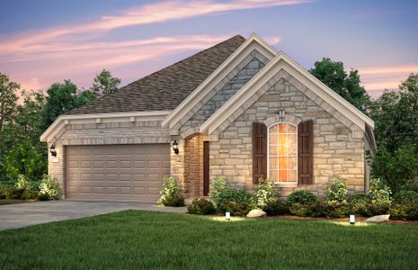 New construction Single-Family house 819 Silverberry Drive, New Braunfels, TX 78132 Dayton- photo 0
