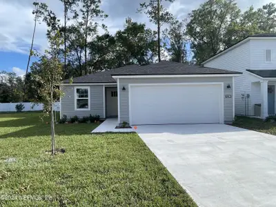 New construction Single-Family house 5238 Sawmill Point Way, Jacksonville, FL 32210 Dogwood- photo 0