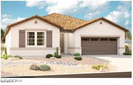 New construction Single-Family house 16408 W Creedance Boulevard, Surprise, AZ 85387 Cassandra- photo 0