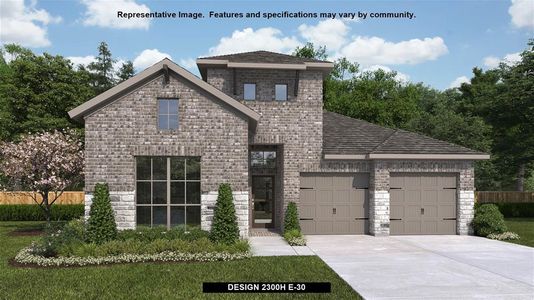 New construction Single-Family house 2300H, 112 Villoria Cove, Liberty Hill, TX 78642 - photo