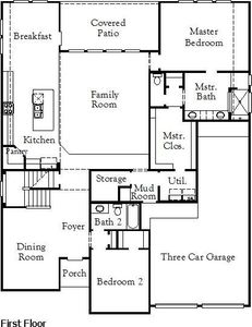 New construction Single-Family house 1424 Casting Ridge, Mesquite, TX 75181 Bevil Oaks (3152-DV-50)- photo 1 1