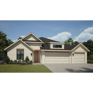 New construction Single-Family house 4025 Cherrybark Drive, Denton, TX 76208 The Bridgeport- photo 3 3