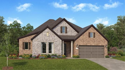 New construction Single-Family house 4935 Creek Hollow Court, Fulshear, TX 77573 Kimball- photo 0 0