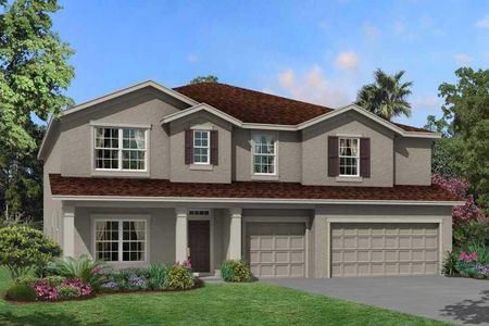 New construction Single-Family house Windsor, 7244 Notched Pine Bend, Wesley Chapel, FL 33545 - photo