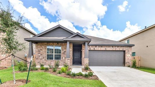 New construction Single-Family house 1946 Terra Rose Drive, Katy, TX 77493 Basswood V- photo 0 0