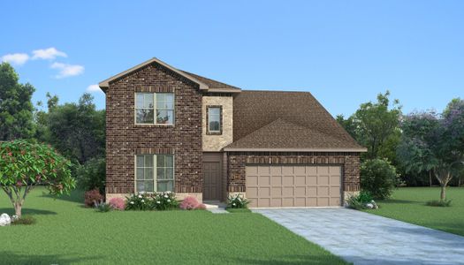 New construction Single-Family house 412 Burrow Drive, Waxahachie, TX 75167 Sequoia II T- photo 5 5