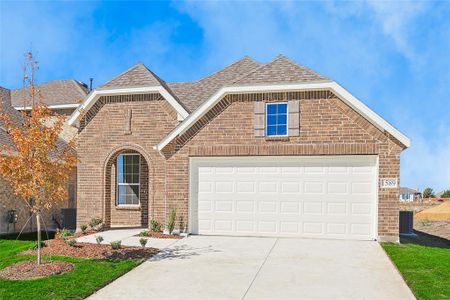 New construction Single-Family house 1589 Forge Pond Ln, Forney, TX 75126 Journey Series - Horizon- photo 0