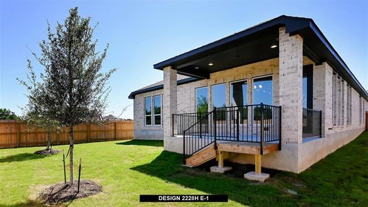 New construction Single-Family house 457 Cyrus Milton Drive, Buda, TX 78610 Design 2228H- photo 8 8