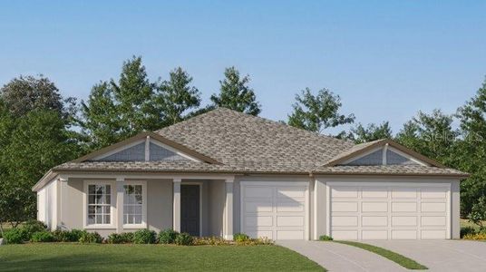 New construction Single-Family house 5083 Eagle Rock Drive, Wimauma, FL 33598 Phoenix- photo 0