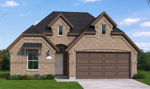 New construction Single-Family house 7443 Caprock Canyon Lane, Porter, TX 77365 Linden- photo 0