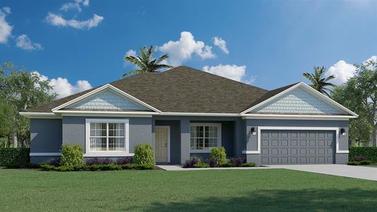 New construction Single-Family house 27 Bayside Drive, Palm Coast, FL 32137 Cedar- photo 0 0