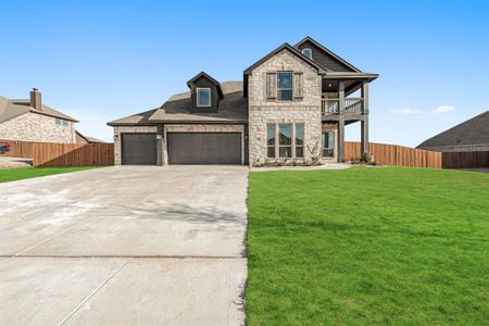 New construction Single-Family house 12712 Panther Creek Drive, Godley, TX 76044 Magnolia II- photo 2 2
