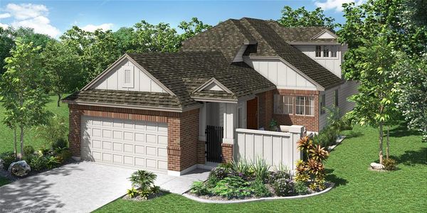 New construction Single-Family house 4420 Golden Sage Avenue, Little Elm, TX 75068 Trentino- photo 0