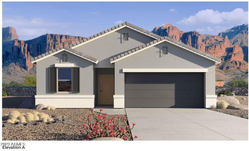 New construction Single-Family house 2437 W Shanley Avenue, Apache Junction, AZ 85120 - photo 0
