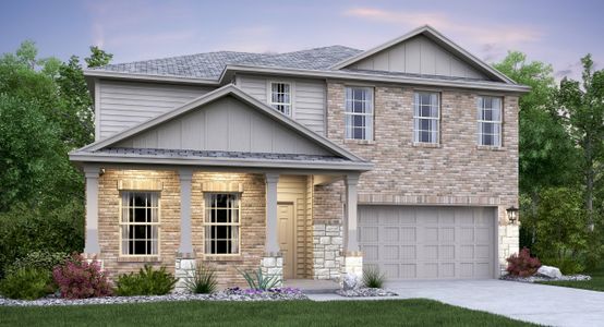 New construction Single-Family house Hudson, 303 Bass Drive, Bastrop, TX 78602 - photo