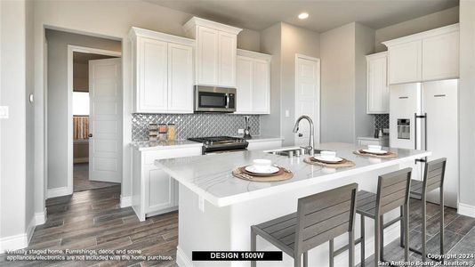 New construction Single-Family house 13234 Klein Prairie, San Antonio, TX 78253 Design 1500W- photo