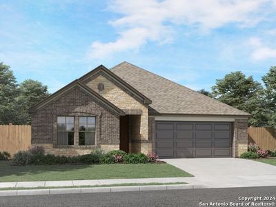 New construction Single-Family house 12715 Tegea Pass, San Antonio, TX 78245 The Preston (C403)- photo 3 3