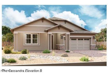 New construction Single-Family house 21875 E Stirrup Court, Queen Creek, AZ 85142 Cassandra- photo 0