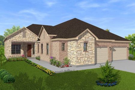 New construction Single-Family house Belmont, 29812 Captstone Walk, Fair Oaks Ranch, TX 78015 - photo