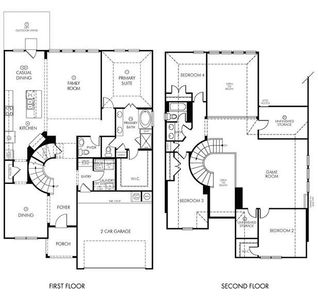 New construction Single-Family house 9914 Wild Indigo Circle, Conroe, TX 77385 The Cedar (4012)- photo