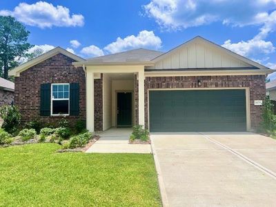 New construction Single-Family house 14775 Peaceful Way, New Caney, TX 77357 Aurora- photo 0 0