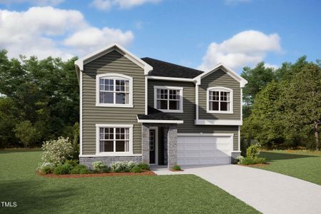 New construction Single-Family house 592 Barbour Farm Lane, Four Oaks, NC 27524 Shenandoah- photo 0 0