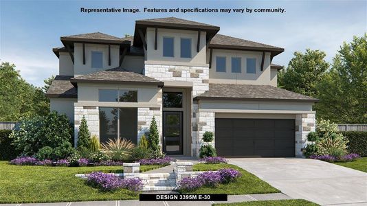 New construction Single-Family house Design 3395M, 109 Blackberry Cove, Georgetown, TX 78628 - photo