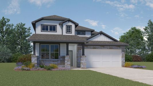 New construction Single-Family house The Fitzgerald, 166 Caddo Bend, Kyle, TX 78640 - photo