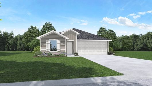 New construction Single-Family house 14811 Crimson Peak Lane, Splendora, TX 77372 Plan X35E- photo 0 0