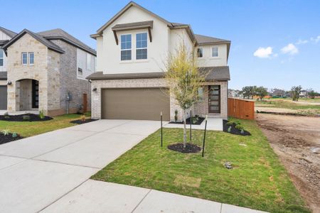 New construction Single-Family house 117 Alfalfa Drive, Liberty Hill, TX 78642 Spyglass- photo