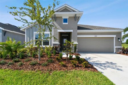 New construction Single-Family house 11810 Richmond Trail, Parrish, FL 34219 The Captiva- photo 0