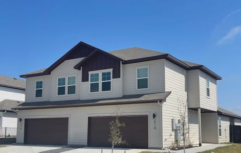 New construction Duplex house 278 Barton Crossing, Buda, TX 78610 - photo 0