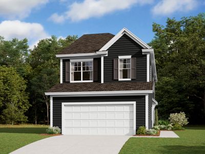 New construction Townhouse house Yadkin - Smart Series Townhomes, 733 Earhart Street Northwest, Concord, NC 28027 - photo