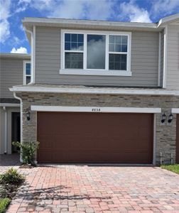 New construction Townhouse house 4854 Cedar Bay Terrace, Kissimmee, FL 34746 Powell- photo 0