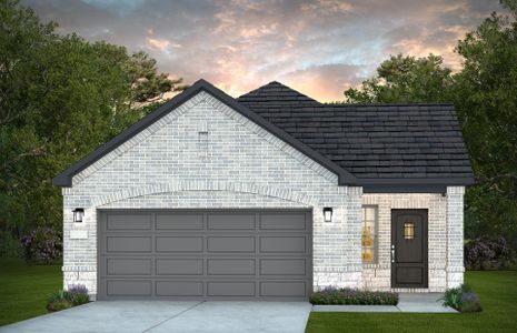 New construction Single-Family house 18106 Sonresa Way, Tomball, TX 77377 Lufkin- photo 0