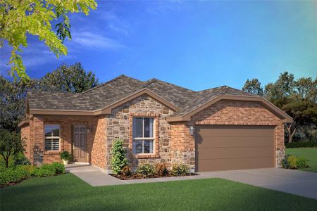 New construction Single-Family house 5221 Boulder Valley Drive, Fort Worth, TX 76179 Meridian - photo 0