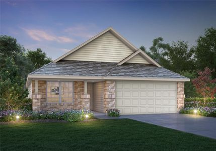 New construction Single-Family house 9813 Flying Wing Way, Fort Worth, TX 76131 The Ravenna- photo 0