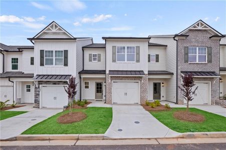 New construction Townhouse house 111 Kingfisher Street, Ball Ground, GA 30107 - photo 0