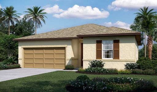 New construction Single-Family house 149 Hilltop Bloom Loop, Haines City, FL 33838 Amethyst- photo 0 0