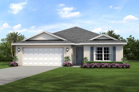 New construction Single-Family house 2542 Rayburn Ave Se, Palm Bay, FL 32905 Palm- photo 0