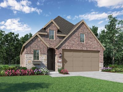 New construction Single-Family house Preston Plan, Bluejack Wy, Lavon, TX 75166 - photo