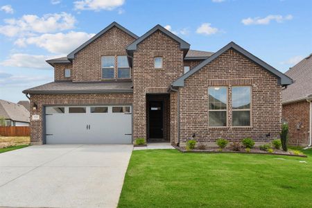 New construction Single-Family house 7737 Whisterwheel Way, Fort Worth, TX 76123 The Walmsley- photo 0