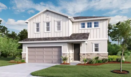 New construction Single-Family house Coral, 280 Hilltop Bloom Loop, Haines City, FL 33844 - photo