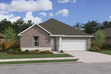 New construction Single-Family house 528 Brook View Drive, Van Alstyne, TX 75495 Goldenrod II- photo 2 2