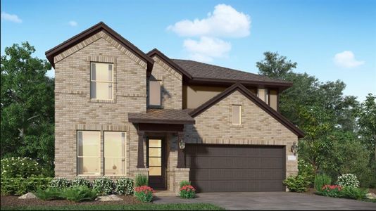 New construction Single-Family house 28716 Mount Bonnell Drive, New Caney, TX 77357 Pelham- photo 0