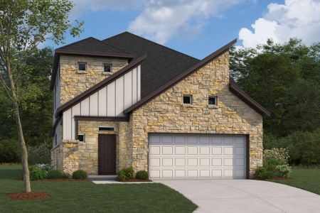 New construction Single-Family house 4906 Warm Wassail Drive, Austin, TX 78747 Hazel- photo 0