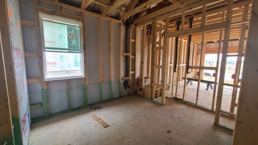 New construction Single-Family house 919 Palo Brea Loop, Hutto, TX 78634 Livingston Homeplan- photo 25 25