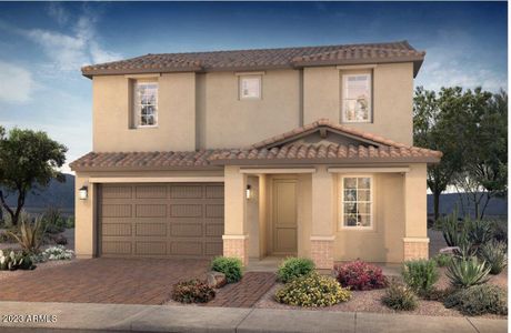 New construction Single-Family house 12153 W Levi Drive, Avondale, AZ 85323 Plan 3504 Exterior B- photo 0